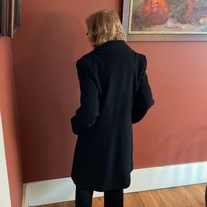 Beautiful, beautiful wool black winter coat.  Perfect condition.